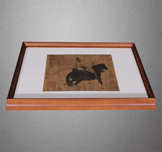 大连书画装裱配框服务案例